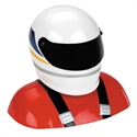 Hangar9 Pilot 25-27% Helmet White/Red