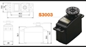 Futaba Servo S3003 3kg (USED)