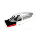 ParkZone Clear Canopy&amp; Painted Pilot w/Pededstal: T-28 Red