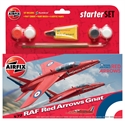 AirFix 1/72 Red Arrow GNAT  -Small Starter Set