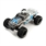 ECX 1/10 RUCKUS 2WD Brushed Monster Truck RTR, Charcoal/Silver