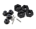 Vaterra 12mm Molded Hex Pins &amp; Lock Nuts (4) Twin Hammers