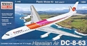 MiniCraft 1/144 DC-8-63 Hawaiian