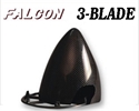 Falcon Carbon 3-blade Spinner 3.5&quot; 89mm (FCST089)