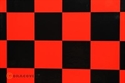 Oracover Red &amp; Black Square 1&quot; 2m