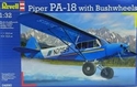 Revell 1/32 Piper PA-18 with Bushwheels