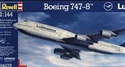 Revell 1/144 Boeing 747-8 Lufthansa