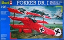 Revell 1/28 Fokker DR.1 Mafred von Richthoven