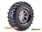CR Champ 1.9&quot; Crawler Tire Super Soft Black Chrome Rim (2)