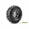 CR Rowdy 1.9&quot; Crawler Tire Super Soft Black Chrome Rim (2)