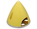 GreatPlanes Alu Nylon Yellow Spinner 1-3/4&quot;