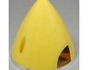GreatPlanes Alu Nylon Yellow Spinner 2-1/2&quot;