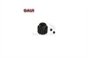 GAUI X5 Steel Pinion Gear Pack 16T for 5mm shaft