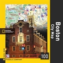 Puzzle 100pcs BOSTON CITY MAP