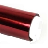 Iron On Film Covering Transparent Red 2m