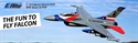 E Flite F-16 Falcon 64mm EDF BNF Basic w/AS3X/SAFE