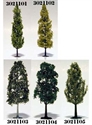 SAMTREES Cypress Tree 180mm 7&quot; (1) HO,TT
