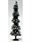 SAMTREES Pine Tree with Snow 100mm 4&quot; (1) HO,TT,N,Z