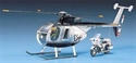 Acadamy 1/48 Hudges 500D Police Helicopter