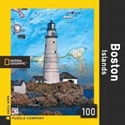Puzzle 100pcs Boston Islands