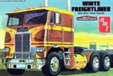 AMT 1/25 White Freightliner Dual Drive Tractor