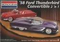 Revell 1/25 1958 Ford Thunderbird Convertible 2 in 1