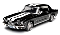 MotorMax 1/18 Ford Mustang (Hardtop) 1964 Black