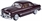 MotorMax 1/24 Ford Coupe 1949 Dark Burgandy