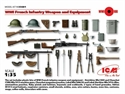 ICM 1/35 WWI French Infantry Weapons &amp; Equipment