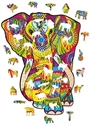 Wood Trick 3D Puzzles - Splendid Elephant 