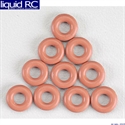 Tamiya Damper O-Rings (Red) 10pcs