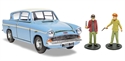 Corgi 1/43 Harry Potter Flying Ford Anglia w/Harry Potter &amp; Ron Wealey Figurines