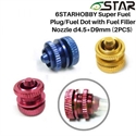 6Star Fuel Filler w/Mount &amp; Stopper 2pcs
