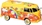 MotorMax 1/24 Volkswagen Type 2 T1 Delivery Van Flower Power