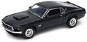 Welly 1/24 Ford Mustang Boss 429 Black 1969