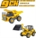 Huina RC 2-in-1 Dumptruck &amp; Bulldozer Set