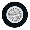 Pilot RC Toughtened Sponge Wheel 5&quot; (1)