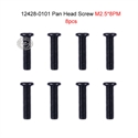 WL Toys Cross Pan Head Screws M2.5 x 8mm (8)