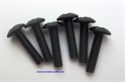 M3 x 12mm Phillips Button Head Screws Black (4) (1/10 4WD ALL)