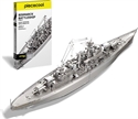 PIECECOOL Highly Detailed Metal Model "Bismark Battle Ship"