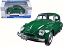 Maisto 1/24 Volkswagen Beetle Green 1973