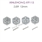 X9115 Wheel Hex &amp; Pins 12mm (4)