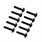 HSP 3mm x 14mm Cap Head Self Tapping Screws (8) (1/8 Rear Wing Mount)