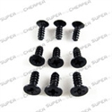 HSP 2.6mm x 8mm Round Head Self Tapping Screws (8)