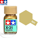 Tamiya X-31 Titanium Gold Enamel 10ml