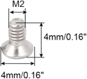 M2 x 4mm Phillips Countersunk Screws (4)