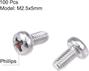 M2 x 5mm Phillips Button Head Screws (4)