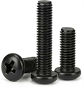 M3 x 10mm Phillips Button Head Screws Black (4)