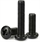M3 x 20mm Phillips Button Head Screws Black (4)