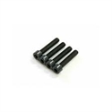 M3.5 x 18mm Allen Cap Screws Black (4)